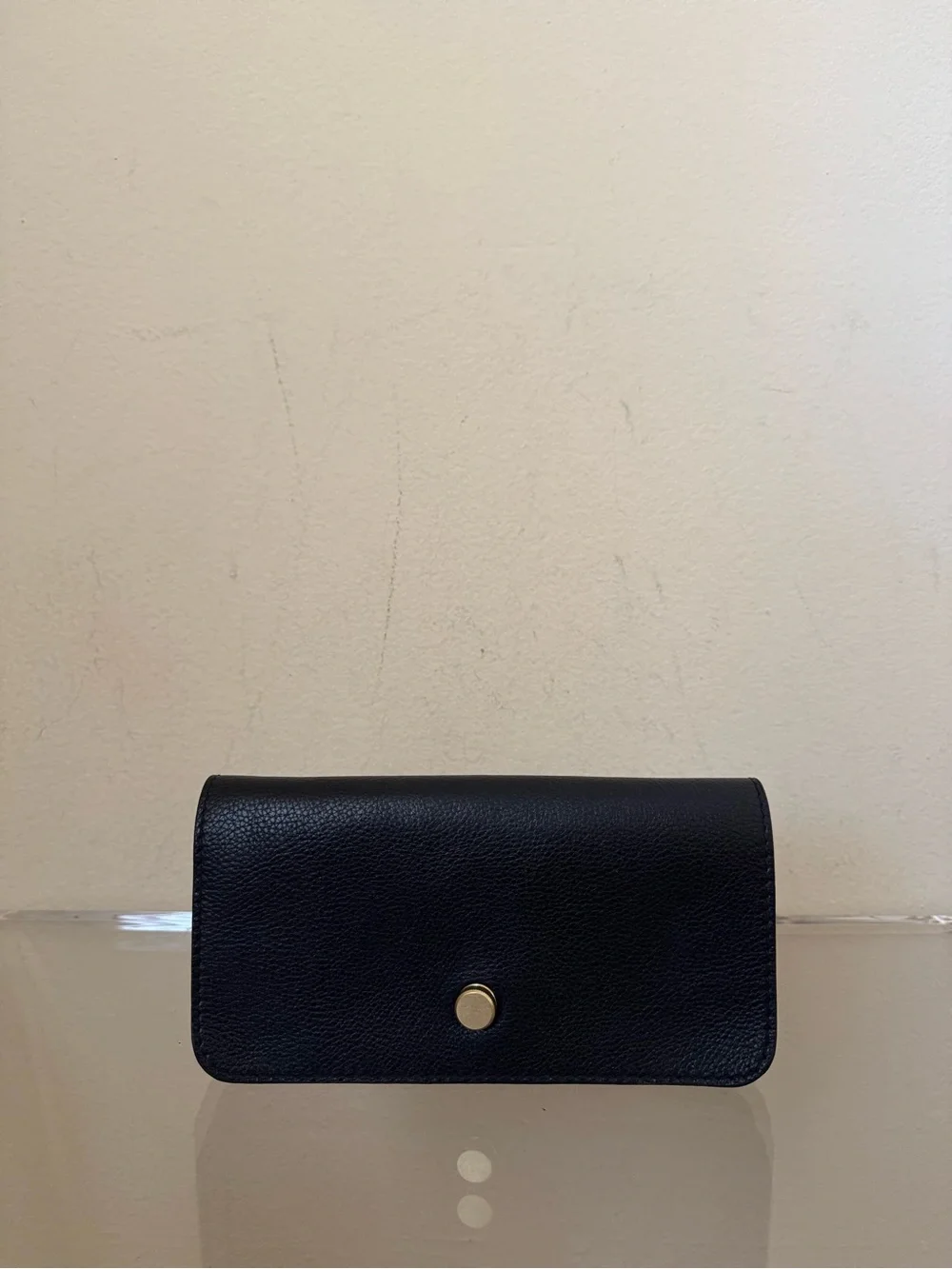 Lindquist Object Hanna Accordion Wallet Leather Black
